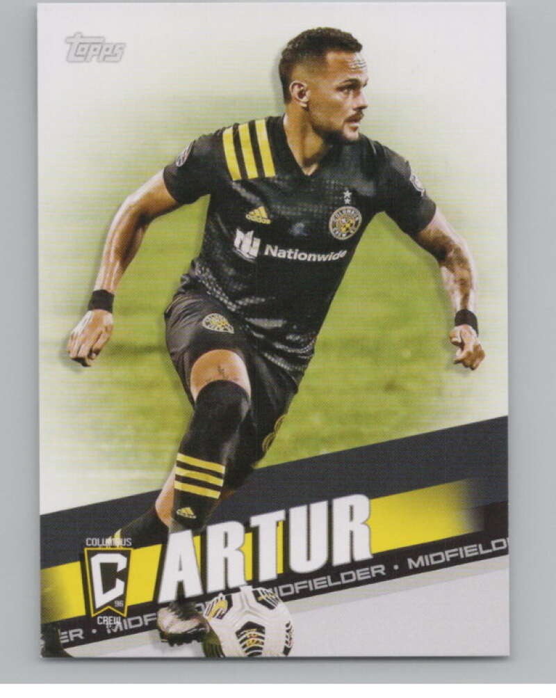 2022 Topps MLS Soccer #31 Artur  Columbus Crew  V97554 Image 1