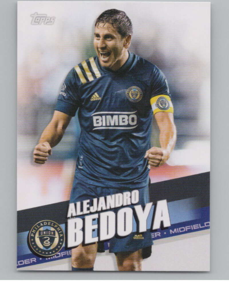 2022 Topps MLS Soccer #34 Alejandro Bedoya  Philadelphia Union  V97562 Image 1