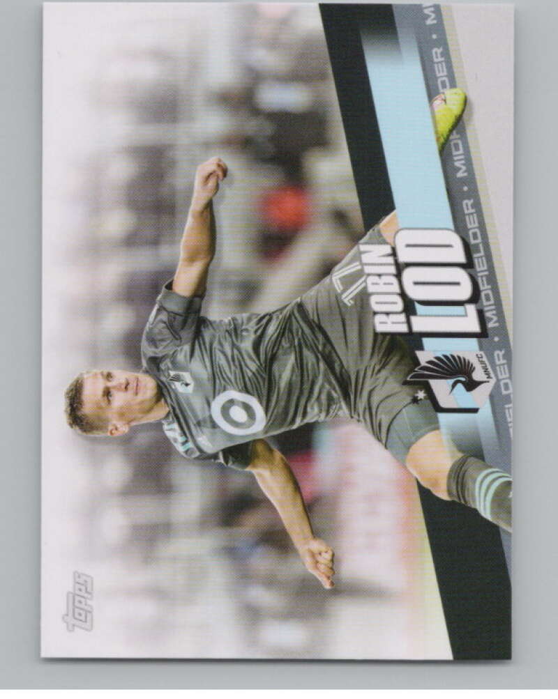 2022 Topps MLS Soccer #36 Robin Lod  Minnesota United  V97568 Image 1