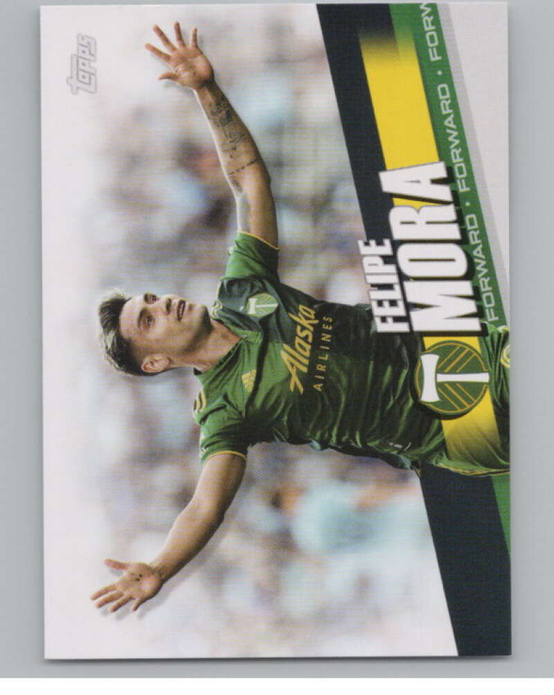 2022 Topps MLS Soccer #37 Felipe Mora  Portland Timbers  V97570 Image 1