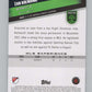 2022 Topps MLS Soccer #38 Zan Kolmanic  RC Rookie Austin FC  V97572 Image 2