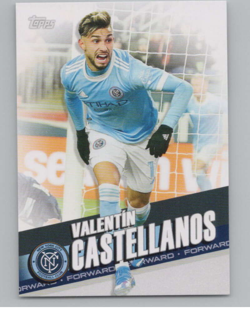 2022 Topps MLS Soccer #39 Valentin Castellanos  New York City FC  V97573 Image 1