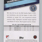 2022 Topps MLS Soccer #39 Valentin Castellanos  New York City FC  V97573 Image 2