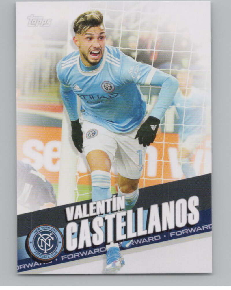 2022 Topps MLS Soccer #39 Valentin Castellanos  New York City FC  V97574 Image 1