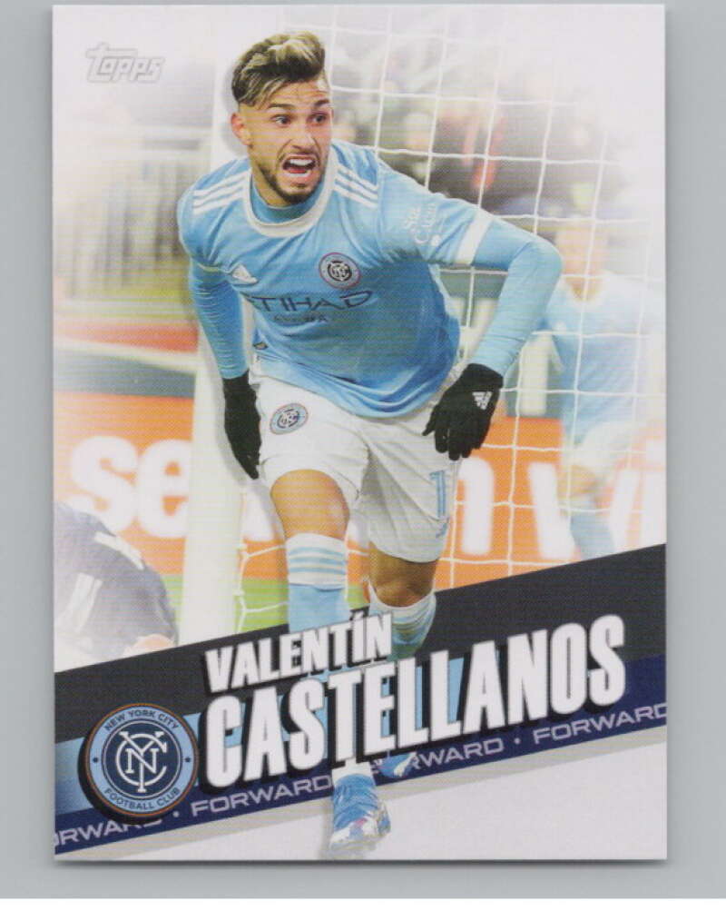 2022 Topps MLS Soccer #39 Valentin Castellanos  New York City FC  V97575 Image 1