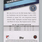 2022 Topps MLS Soccer #39 Valentin Castellanos  New York City FC  V97575 Image 2