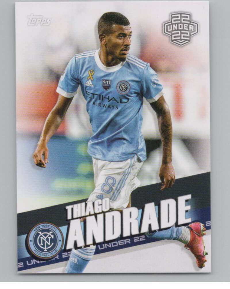 2022 Topps MLS Soccer #40 Thiago Andrade  New York City FC  V97576 Image 1