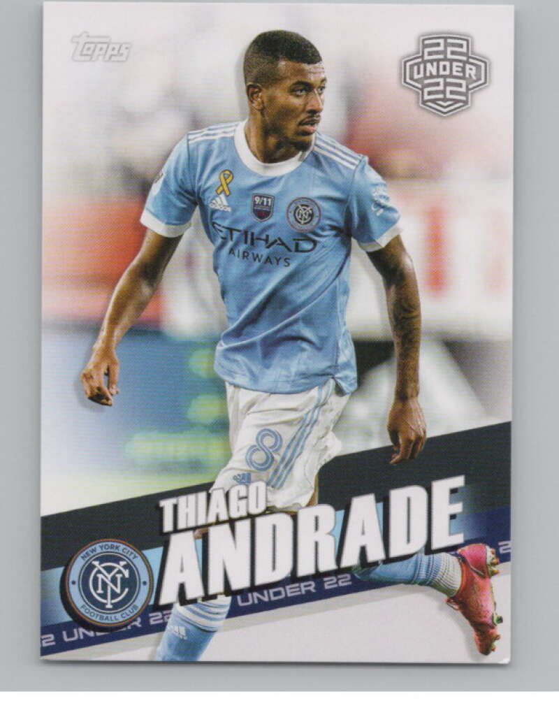 2022 Topps MLS Soccer #40 Thiago Andrade  New York City FC  V97577 Image 1