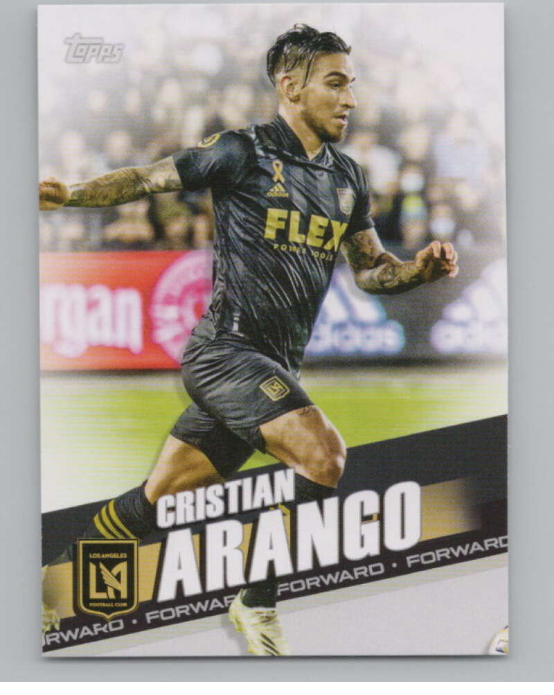 2022 Topps MLS Soccer #44 Cristian Arango  Los Angeles FC  V97584 Image 1