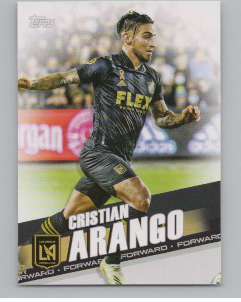 2022 Topps MLS Soccer #44 Cristian Arango  Los Angeles FC  V97585 Image 1