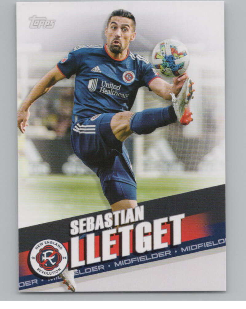 2022 Topps MLS Soccer #45 Sebastian Lletget  New England Revolution  V97587 Image 1