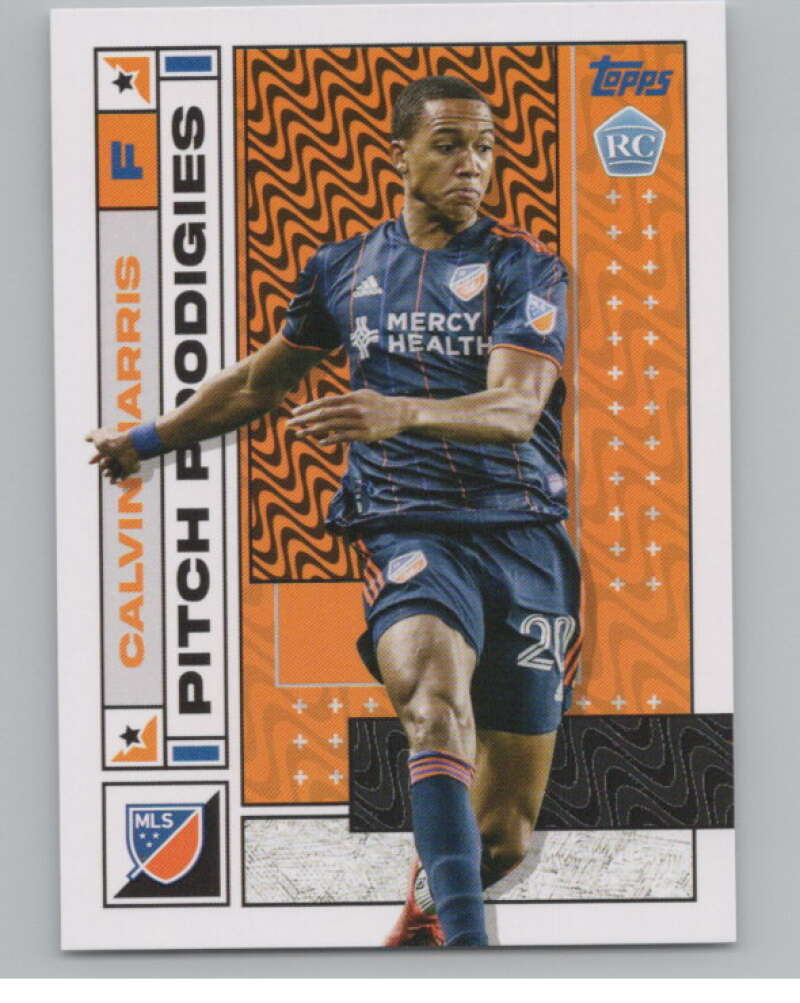 2022 Topps MLS Soccer #46 Calvin Harris  RC Rookie FC Cincinnati  V97588 Image 1