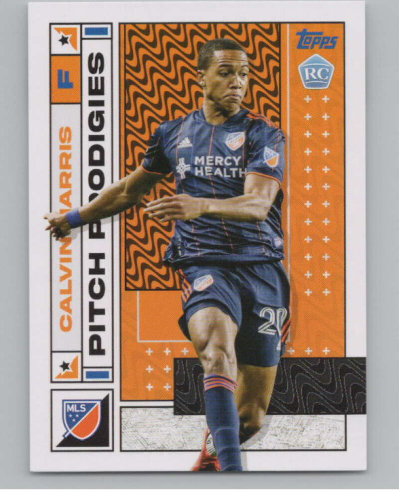 2022 Topps MLS Soccer #46 Calvin Harris  RC Rookie FC Cincinnati  V97589 Image 1