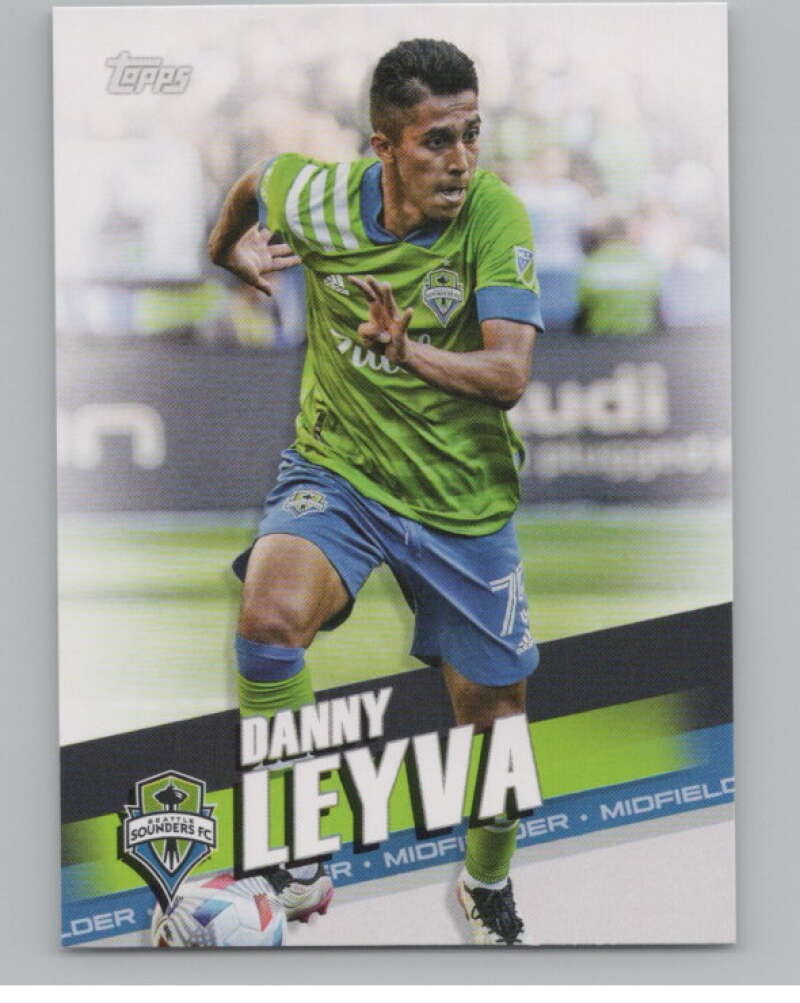2022 Topps MLS Soccer #47 Danny Leyva  Seattle Sounders FC  V97590 Image 1