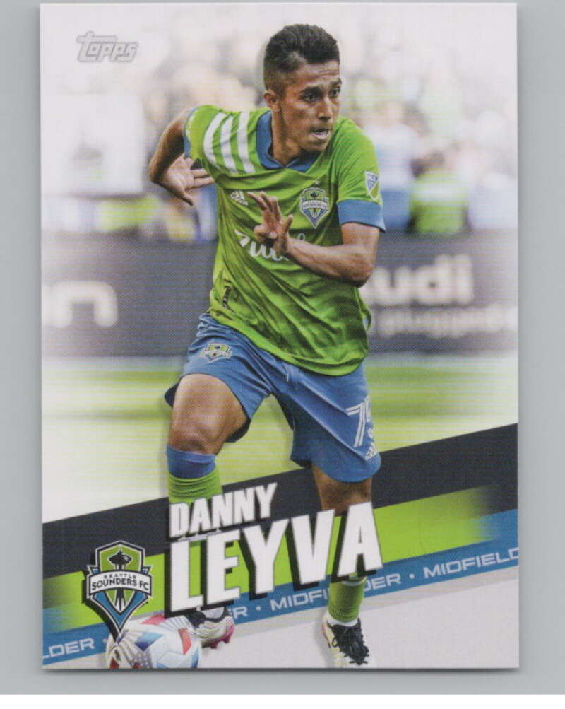 2022 Topps MLS Soccer #47 Danny Leyva  Seattle Sounders FC  V97592 Image 1