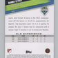 2022 Topps MLS Soccer #47 Danny Leyva  Seattle Sounders FC  V97592 Image 2