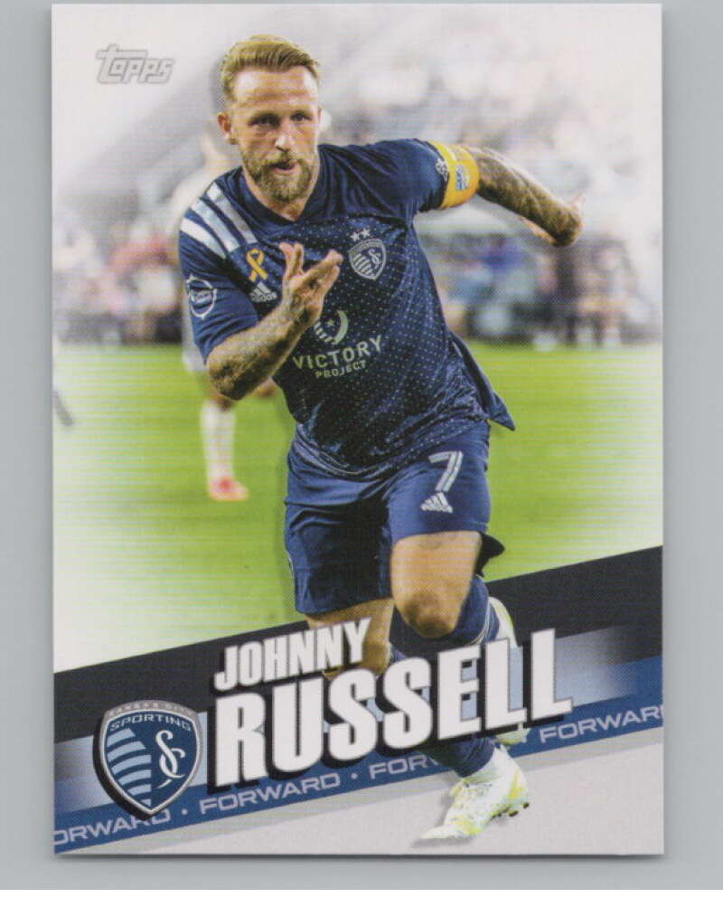 2022 Topps MLS Soccer #49 Johnny Russell  Sporting Kansas City  V97596 Image 1