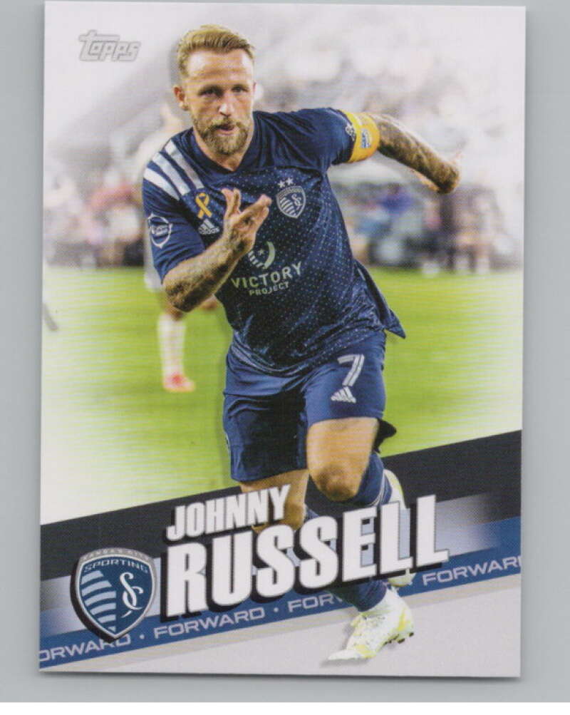 2022 Topps MLS Soccer #49 Johnny Russell  Sporting Kansas City  V97598 Image 1
