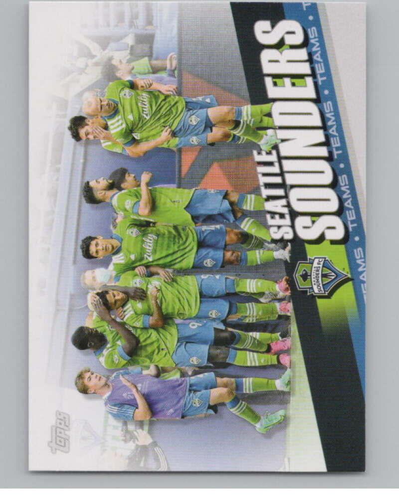2022 Topps MLS Soccer #50 Seattle Sounders  Seattle Sounders  V97600 Image 1