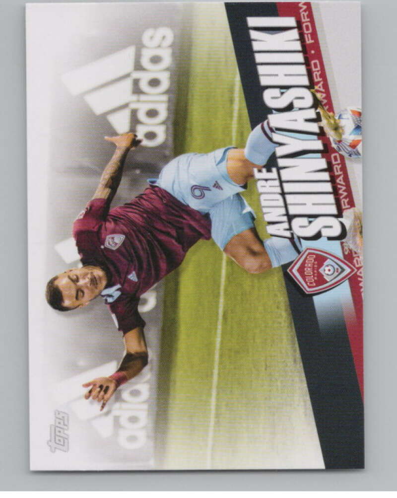 2022 Topps MLS Soccer #51 Andre Shinyashiki  Colorado Rapids  V97602 Image 1