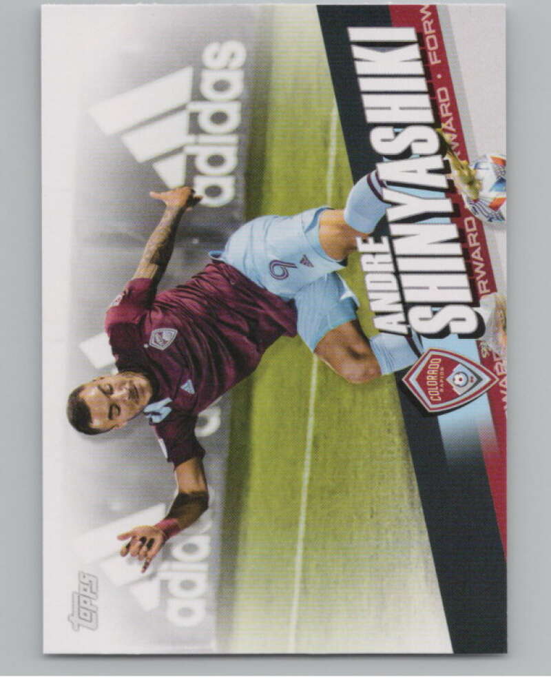 2022 Topps MLS Soccer #51 Andre Shinyashiki  Colorado Rapids  V97603 Image 1