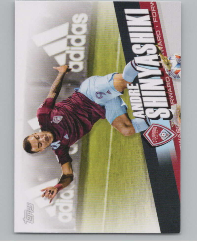 2022 Topps MLS Soccer #51 Andre Shinyashiki  Colorado Rapids  V97604 Image 1