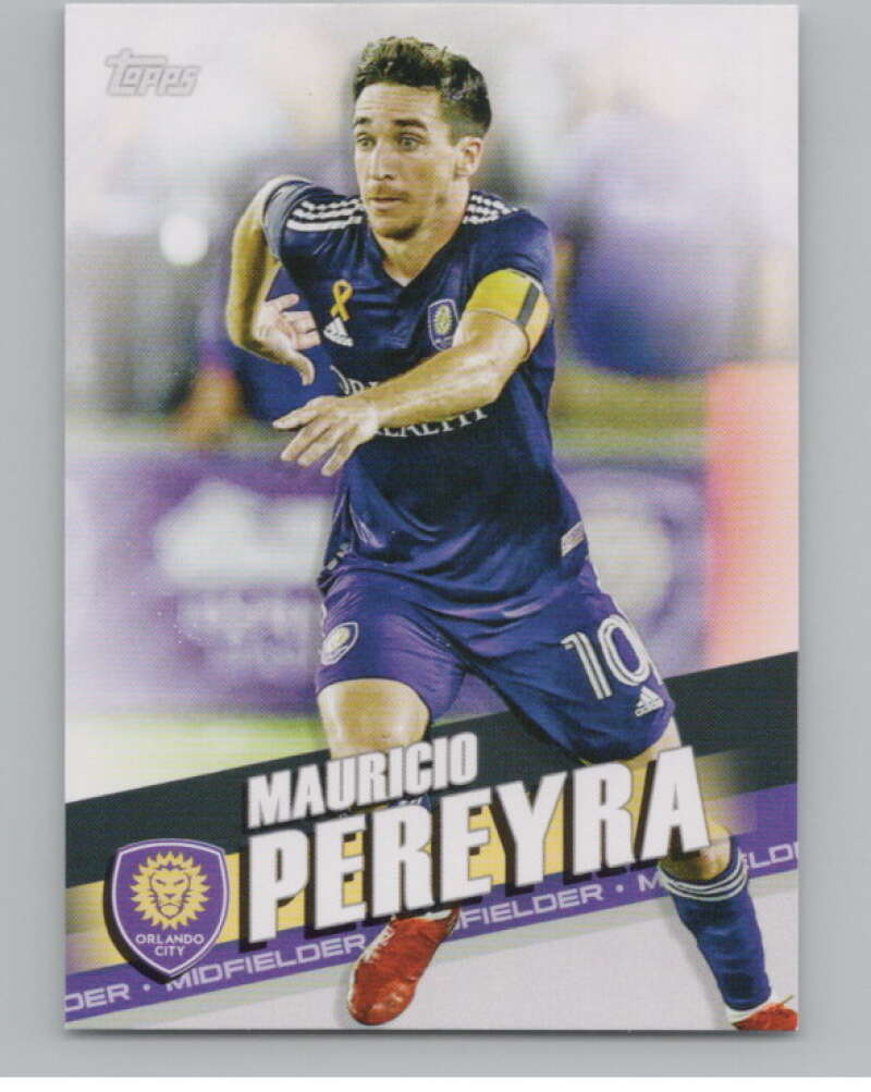 2022 Topps MLS Soccer #53 Mauricio Pereyra  Orlando City SC  V97607 Image 1