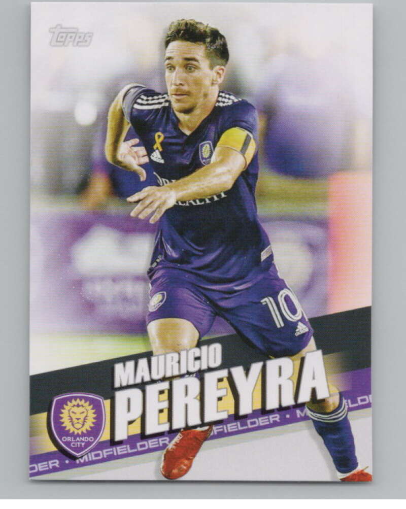 2022 Topps MLS Soccer #53 Mauricio Pereyra  Orlando City SC  V97608 Image 1