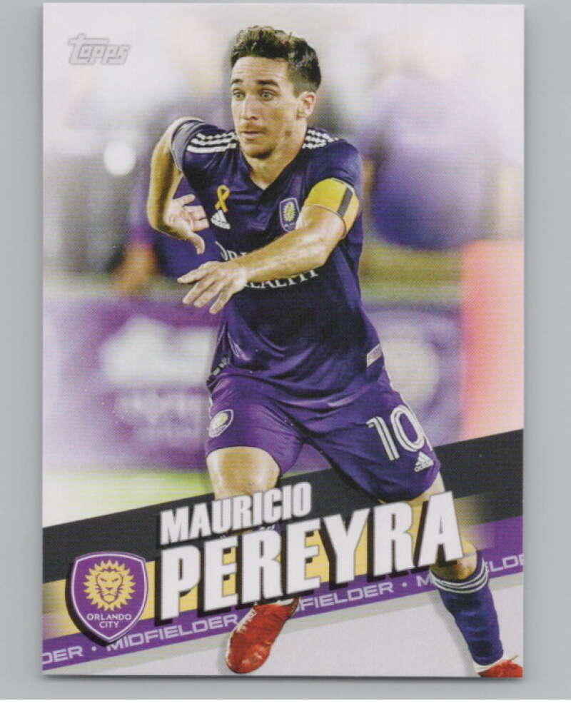 2022 Topps MLS Soccer #53 Mauricio Pereyra  Orlando City SC  V97609 Image 1