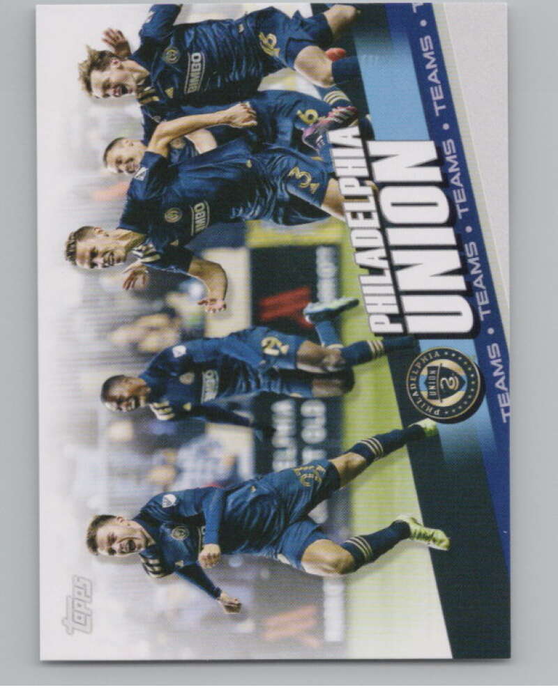 2022 Topps MLS Soccer #57 Philadelphia Union  Philadelphia Union  V97617 Image 1