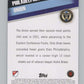 2022 Topps MLS Soccer #57 Philadelphia Union  Philadelphia Union  V97617 Image 2