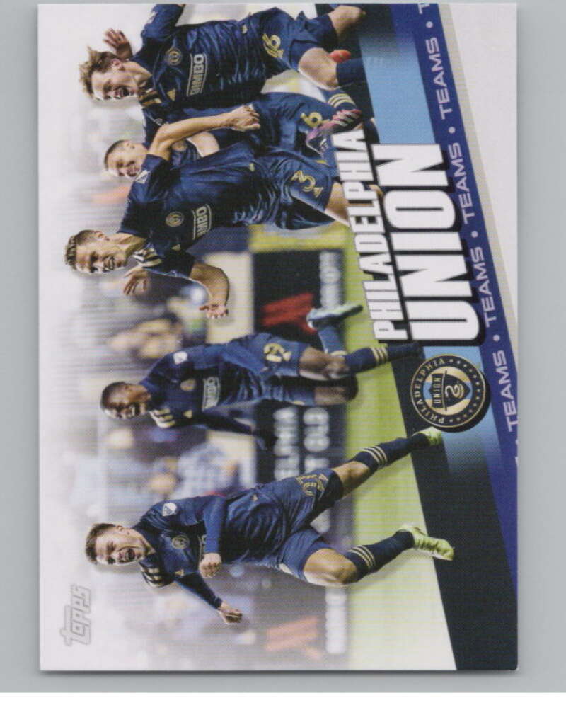 2022 Topps MLS Soccer #57 Philadelphia Union  Philadelphia Union  V97618 Image 1