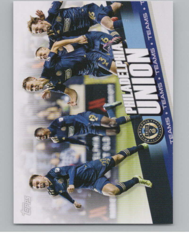 2022 Topps MLS Soccer #57 Philadelphia Union  Philadelphia Union  V97619 Image 1