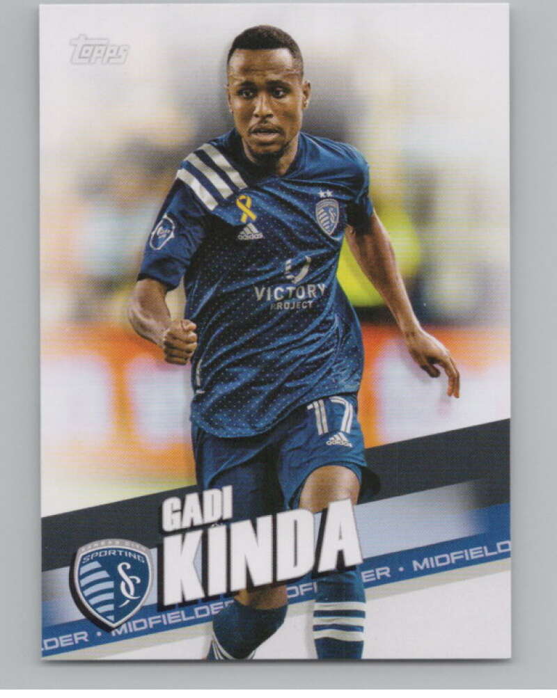 2022 Topps MLS Soccer #60 Gadi Kinda  Sporting Kansas City  V97623 Image 1