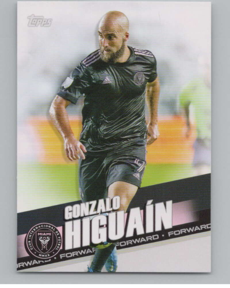 2022 Topps MLS Soccer #61 Gonzalo Higuain  Inter Miami CF  V97625 Image 1