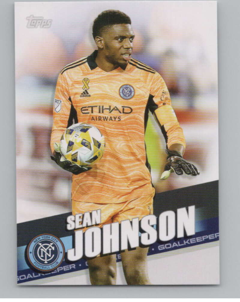 2022 Topps MLS Soccer #65 Sean Johnson  New York City FC  V97634 Image 1