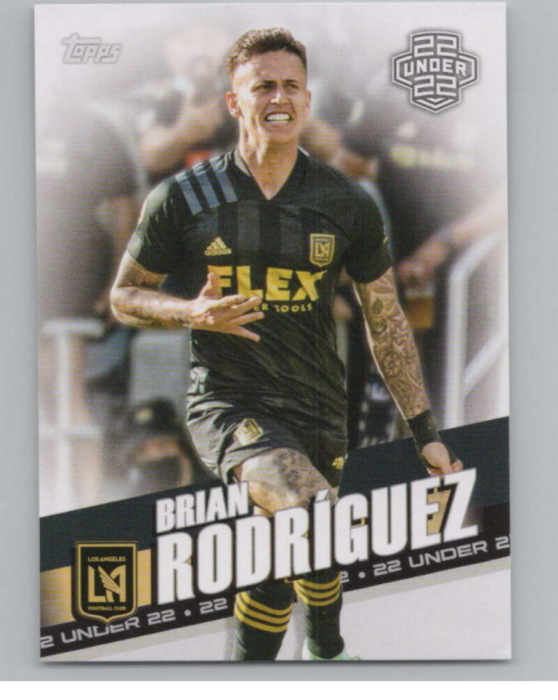 2022 Topps MLS Soccer #66 Brian Rodriguez  Los Angeles FC  V97636 Image 1