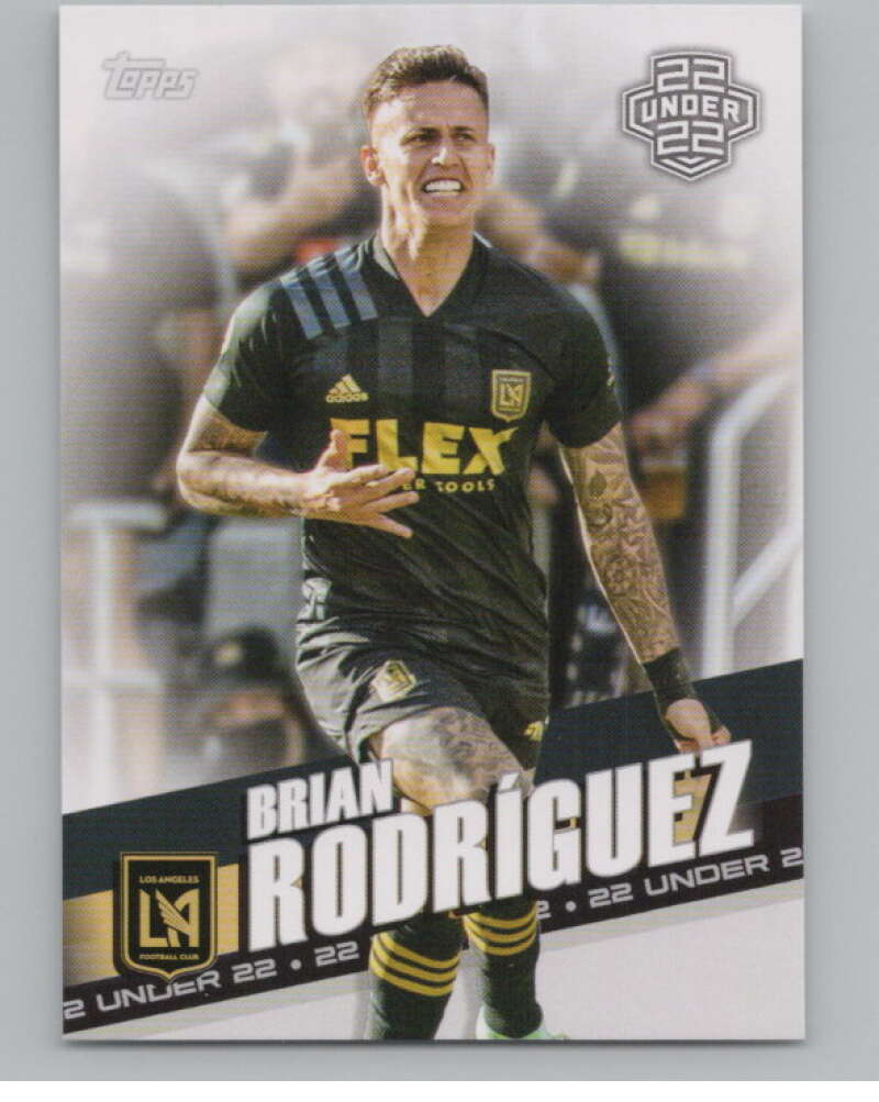 2022 Topps MLS Soccer #66 Brian Rodriguez  Los Angeles FC  V97637 Image 1