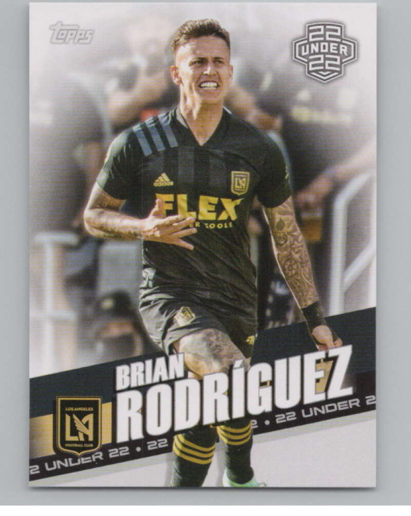 2022 Topps MLS Soccer #66 Brian Rodriguez  Los Angeles FC  V97638 Image 1