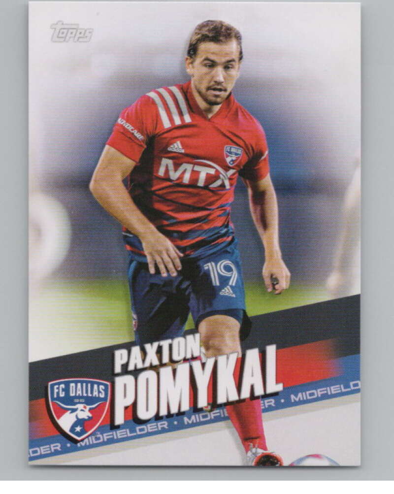 2022 Topps MLS Soccer #70 Paxton Pomykal  FC Dallas  V97645 Image 1