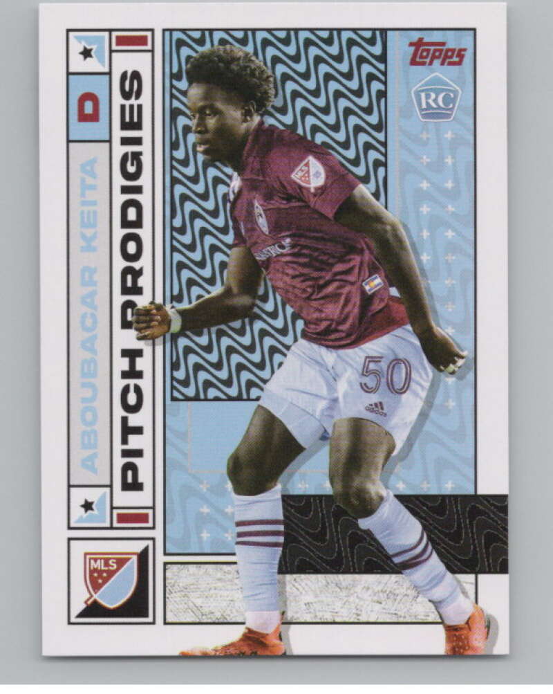 2022 Topps MLS Soccer #71 Aboubacar Keita  RC Rookie Colorado  V97648 Image 1