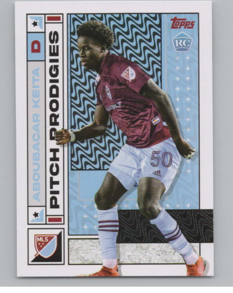 2022 Topps MLS Soccer #71 Aboubacar Keita  RC Rookie Colorado  V97649 Image 1