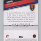2022 Topps MLS Soccer #72 Axel Kei  RC Rookie Real Salt Lake  V97650 Image 2