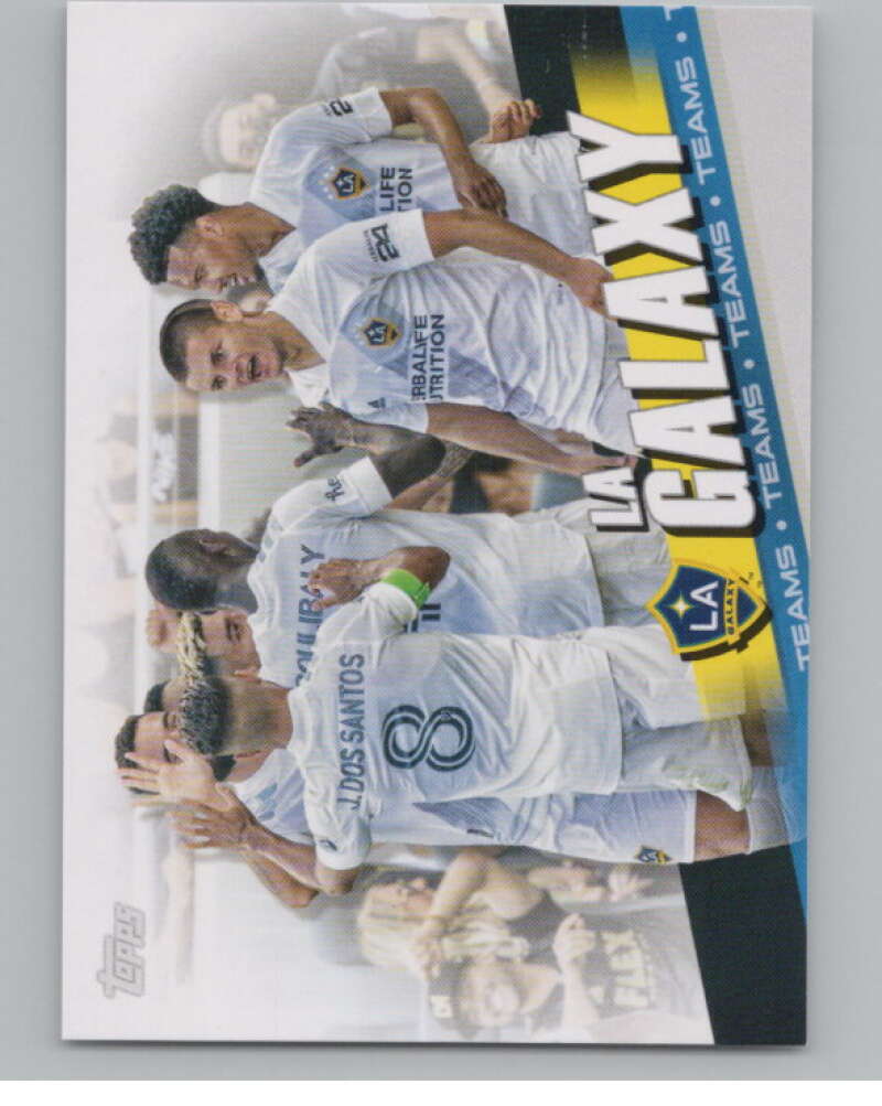 2022 Topps MLS Soccer #73 Los Angeles Galaxy  Los Angeles Galaxy  V97653 Image 1