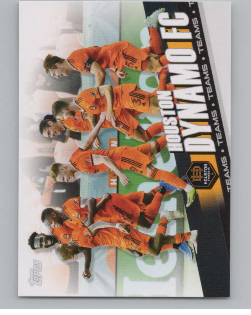 2022 Topps MLS Soccer #75 Houston Dynamo  Houston Dynamo  V97659 Image 1