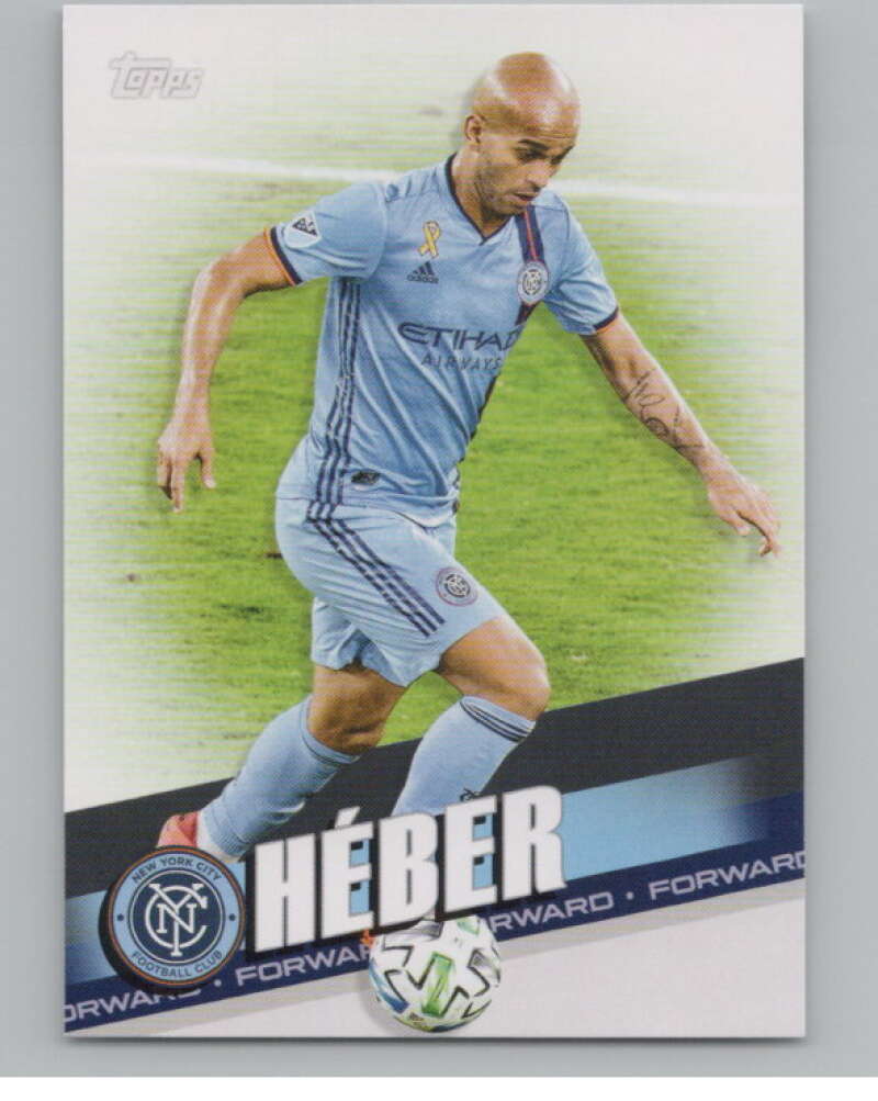 2022 Topps MLS Soccer #76 Heber  New York City FC  V97660 Image 1