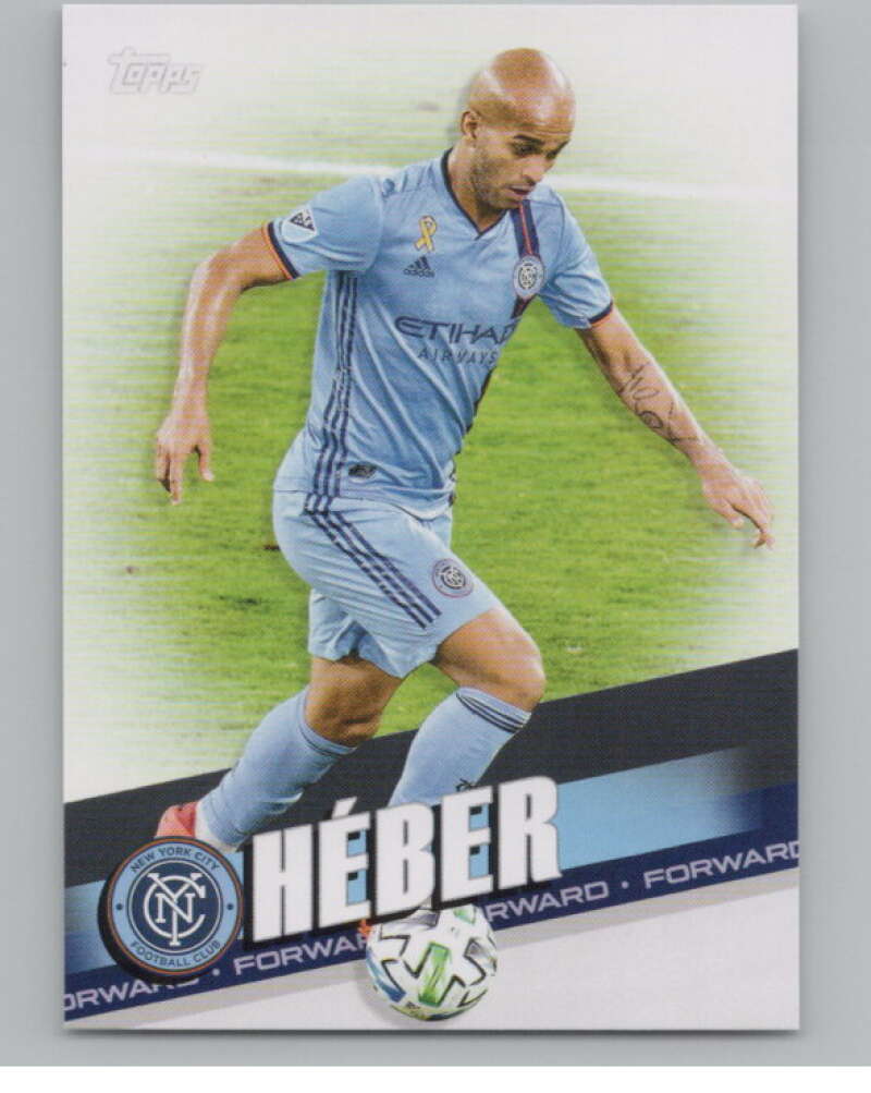 2022 Topps MLS Soccer #76 Heber  New York City FC  V97661 Image 1