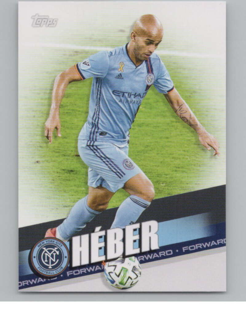 2022 Topps MLS Soccer #76 Heber  New York City FC  V97662 Image 1