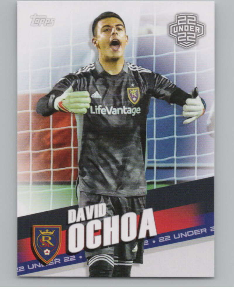 2022 Topps MLS Soccer #77 David Ochoa  Real Salt Lake  V97663 Image 1