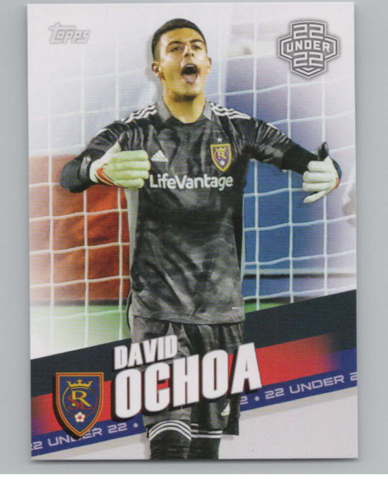 2022 Topps MLS Soccer #77 David Ochoa  Real Salt Lake  V97664 Image 1